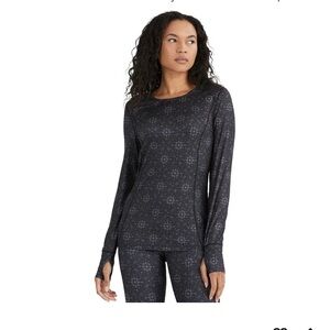 Terramar Womens Cloud Nine 4-Way Stretch Brushed ScoopShirt XL